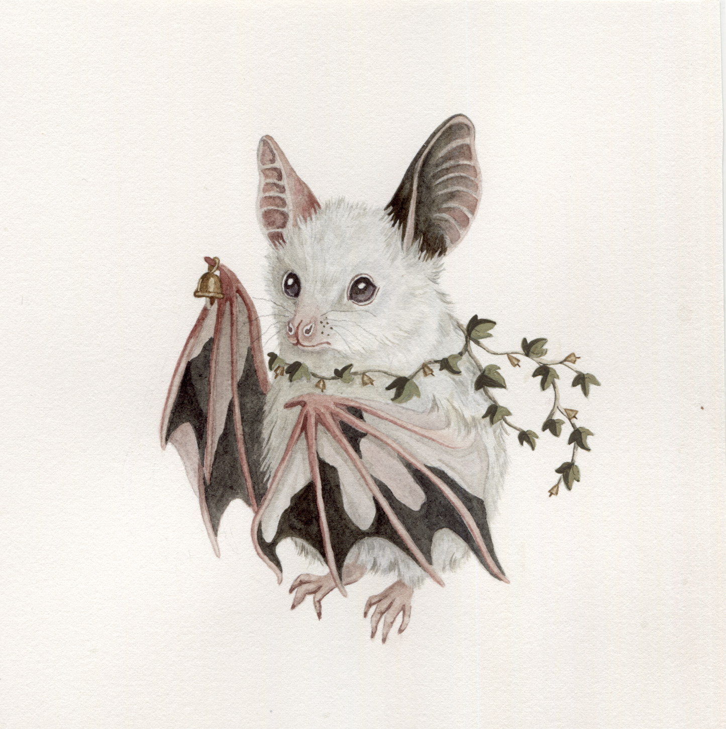 "Nightshade Lullaby" - Original Watercolor Illustration