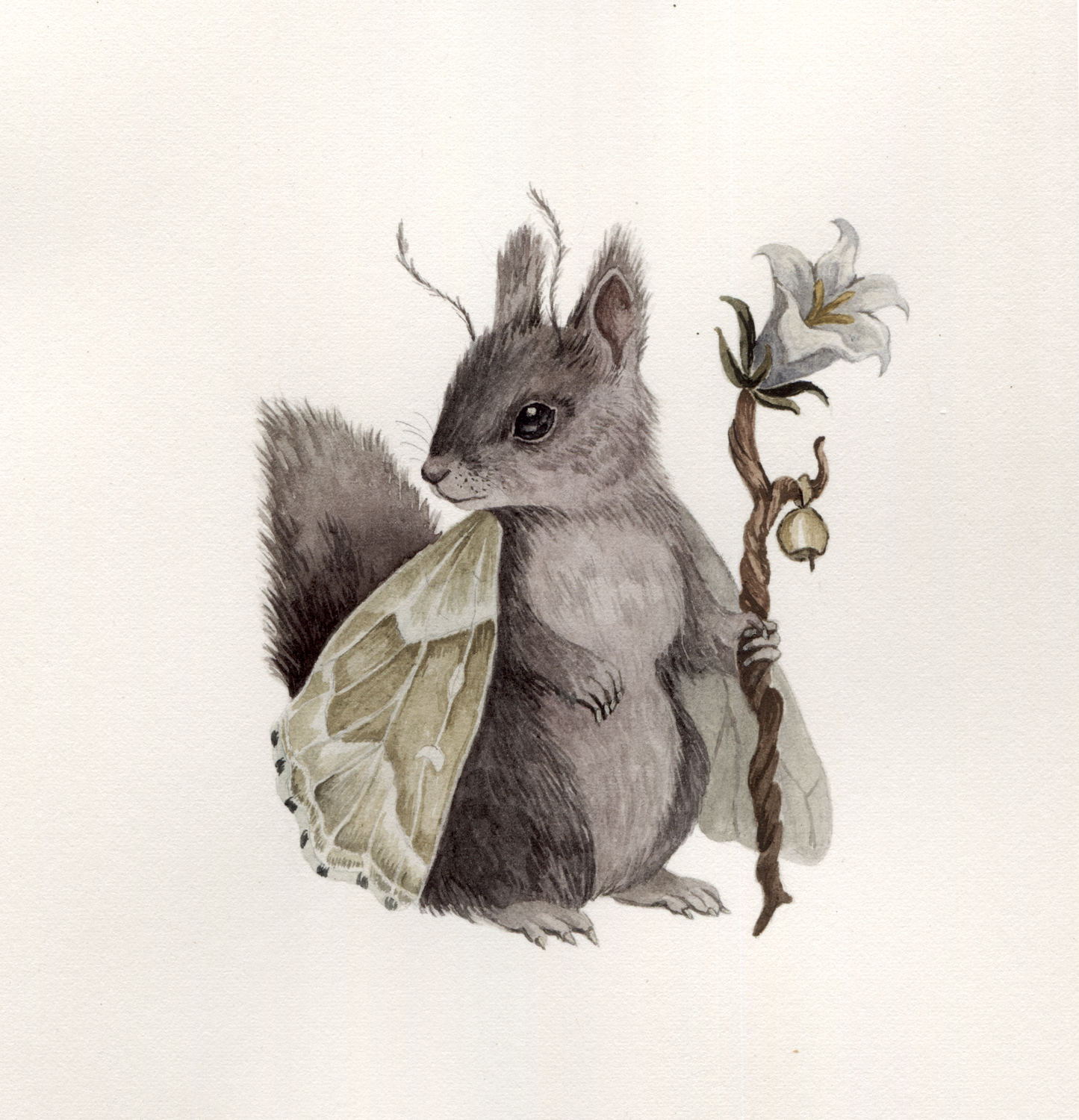 "The Equinox Herald" - Original Watercolor Illustration