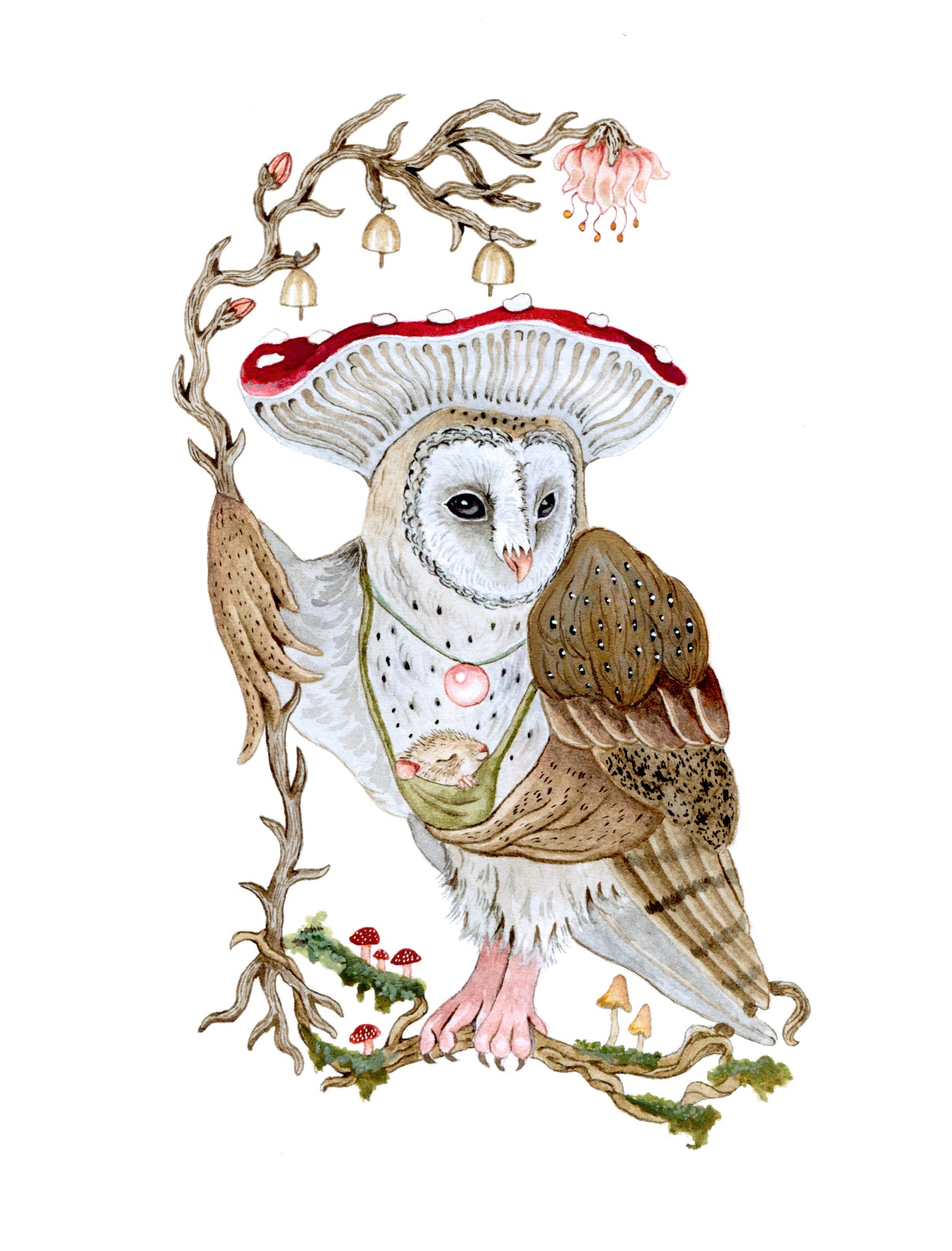Watercolor Marauder Momma - Fine Art Giclee Print