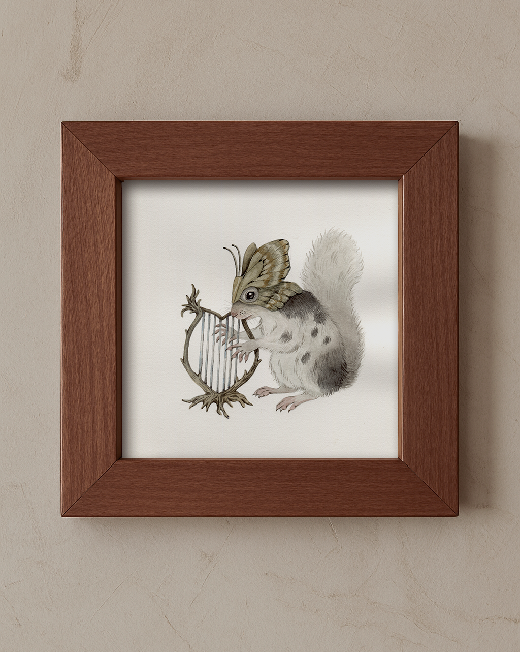 “The Luthier of Leaves” - Original Watercolor Illustration AVAILABLE AUGUST 1ST