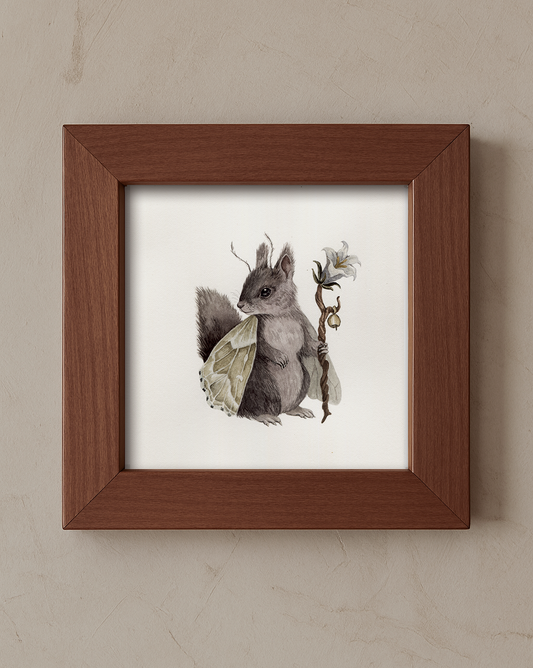 "The Equinox Herald" - Original Watercolor Illustration