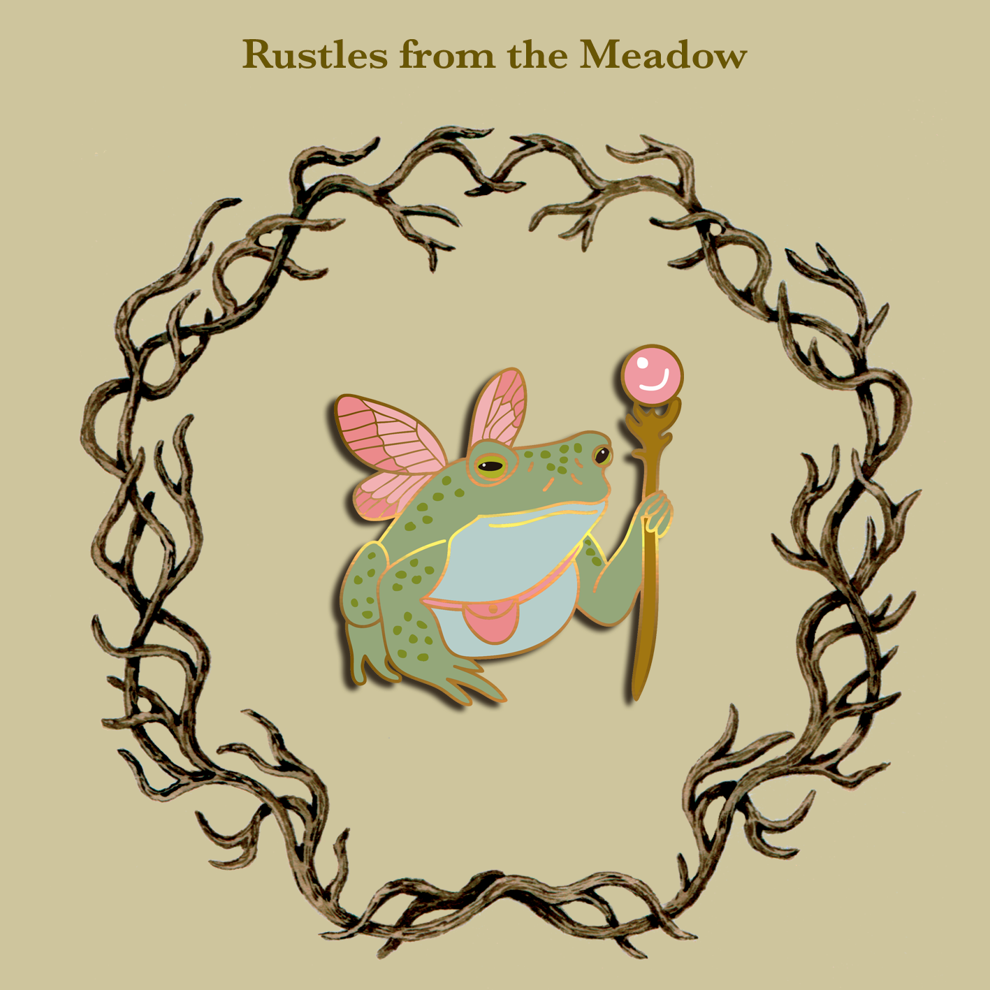 REALM OF LULLABY PIN Princess Frog