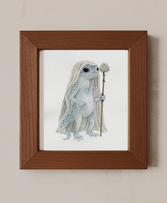 "The Seer Priestess" - Original Watercolor Illustration AVAILABLE AUGUST 1ST