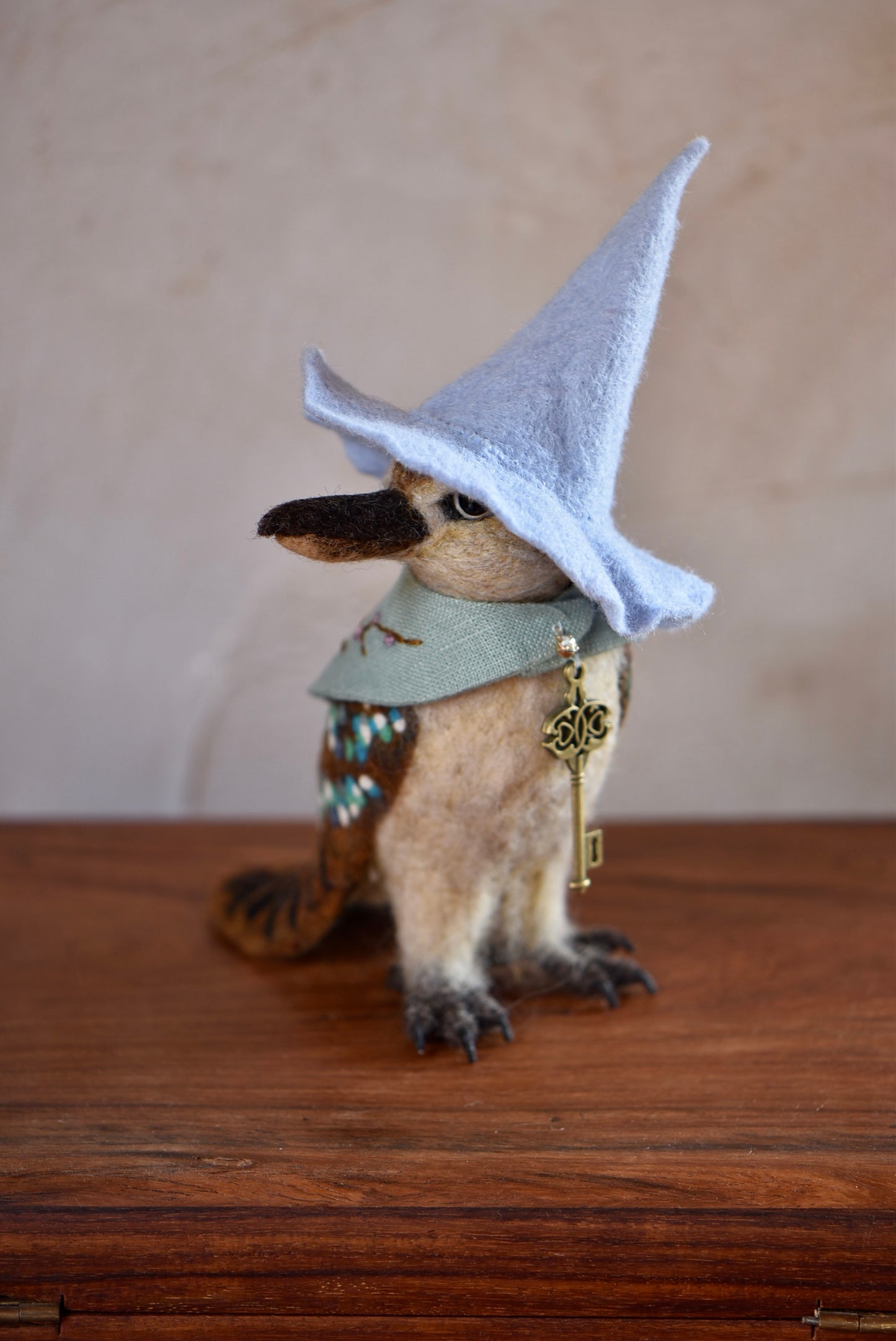 Witch Kookaburra- Ooak - Harthicune collaboration