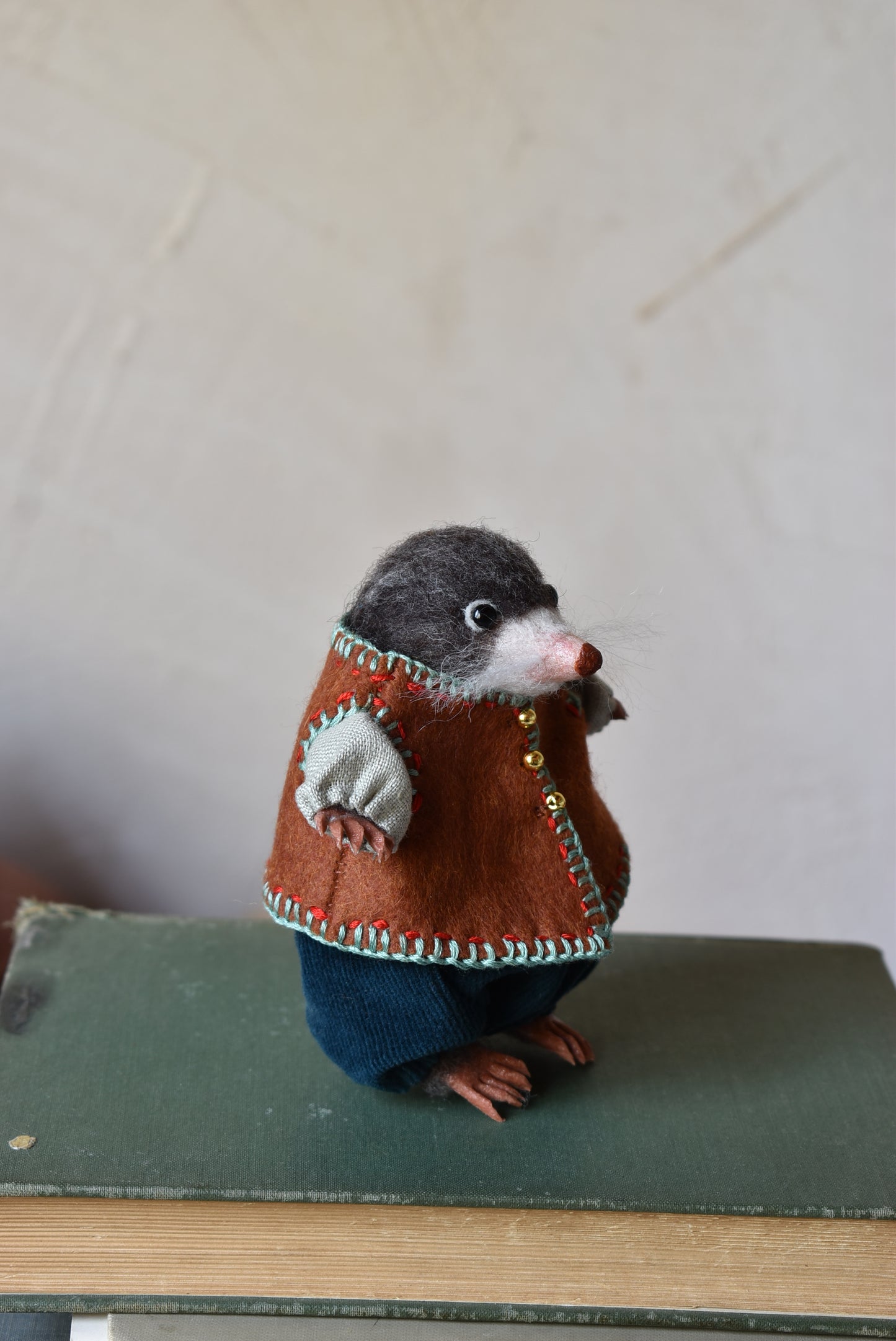 Little Mr. Mole - Needle Felting PDF DIGITAL PATTERN