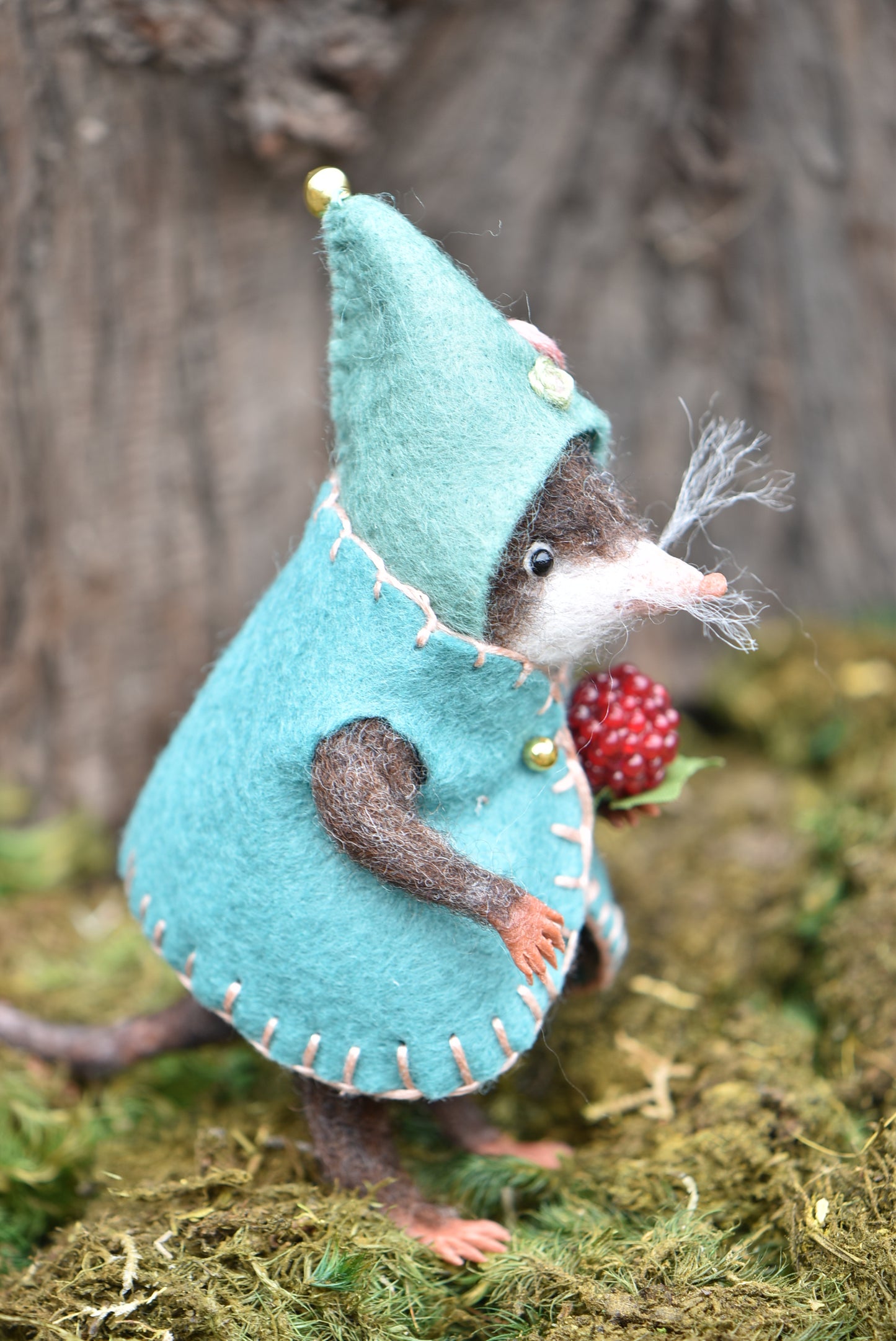 Little Hooded Shrew- Rustles from the meadow Limited Edition of 6