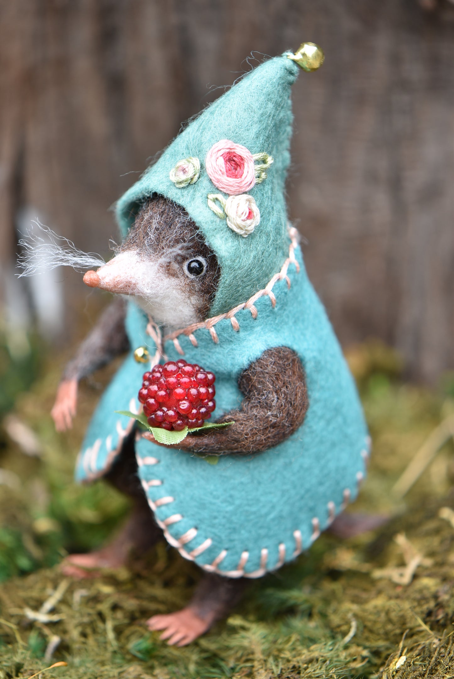 Little Hooded Shrew- Rustles from the meadow Limited Edition of 6