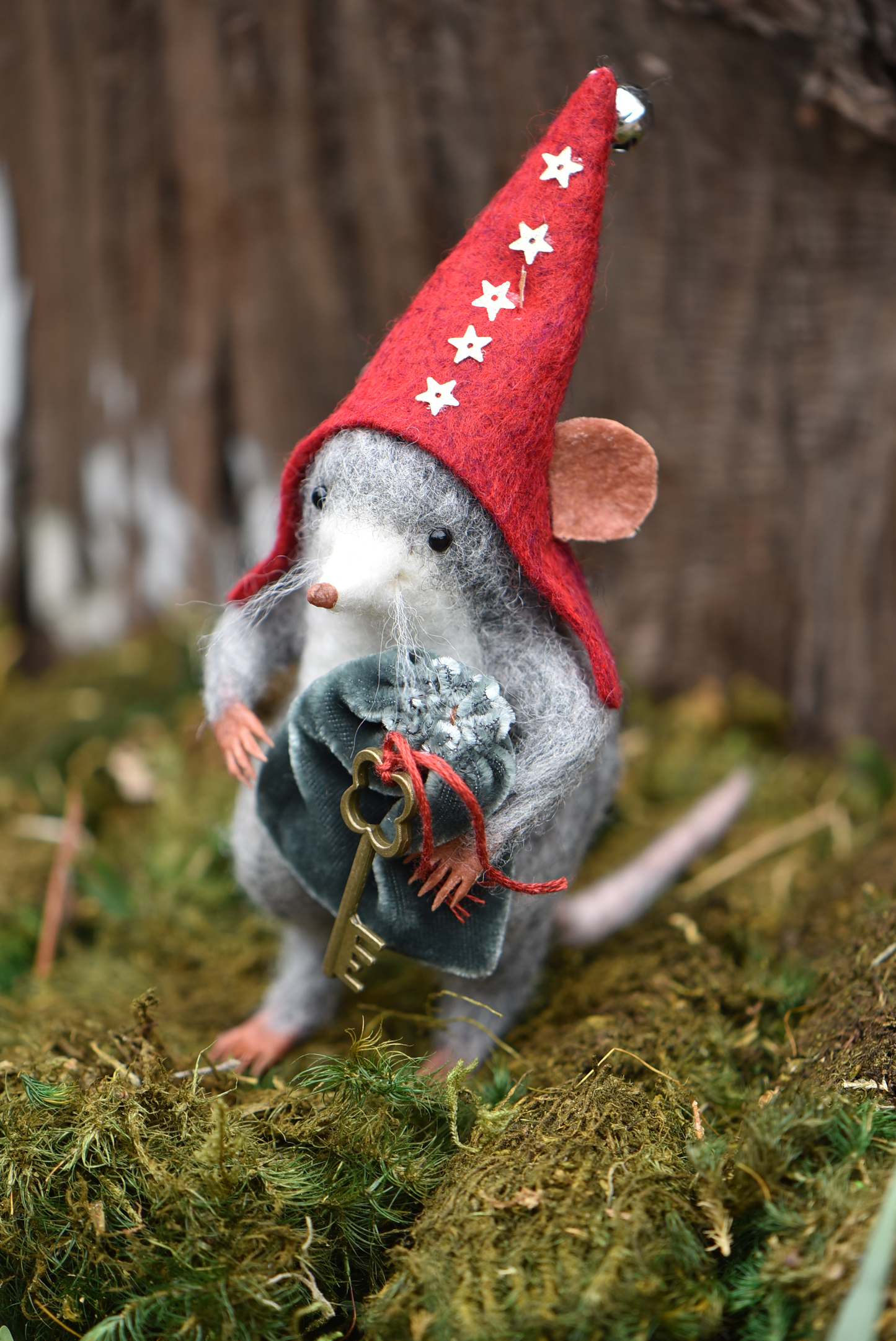 3 LEFT Little Hooded Mouse- Rustles from the meadow Limited Edition of 6