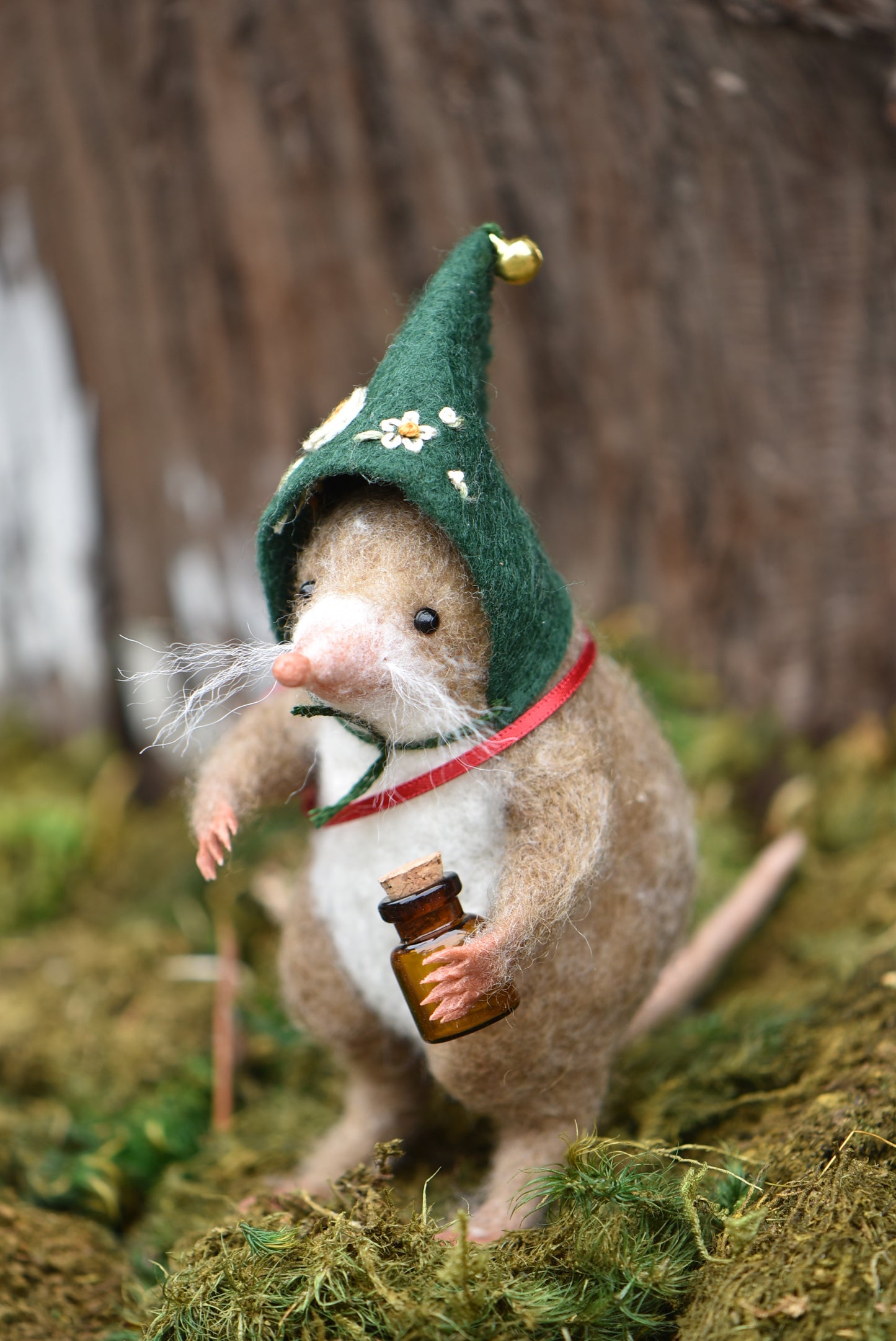 Little Hooded Shrew- Rustles from the meadow Limited Edition of 6