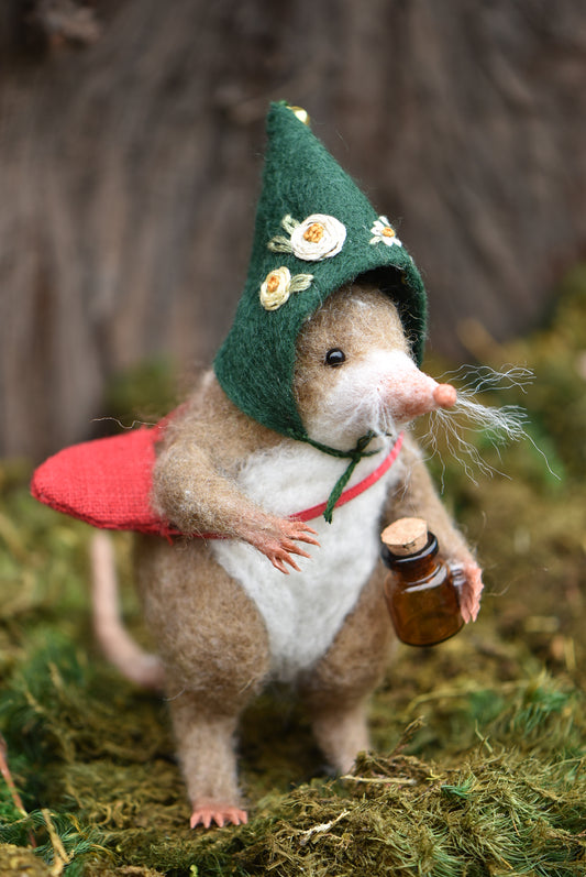 Little Hooded Shrew- Rustles from the meadow Limited Edition of 6