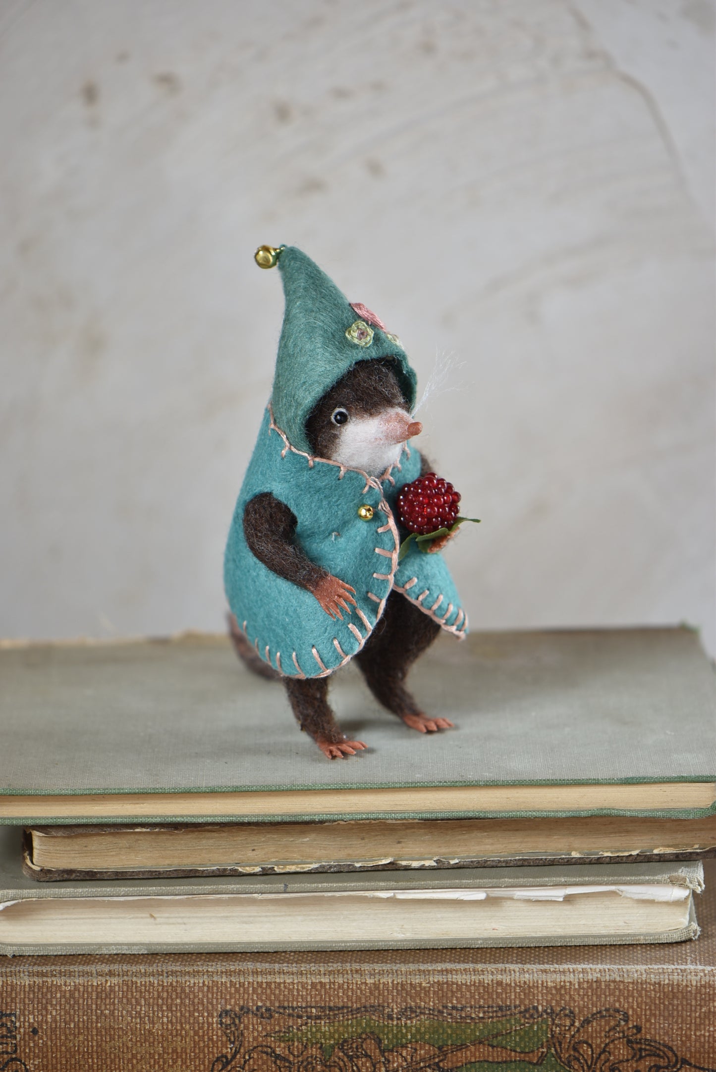 Little Hooded Shrew- Rustles from the meadow Limited Edition of 6