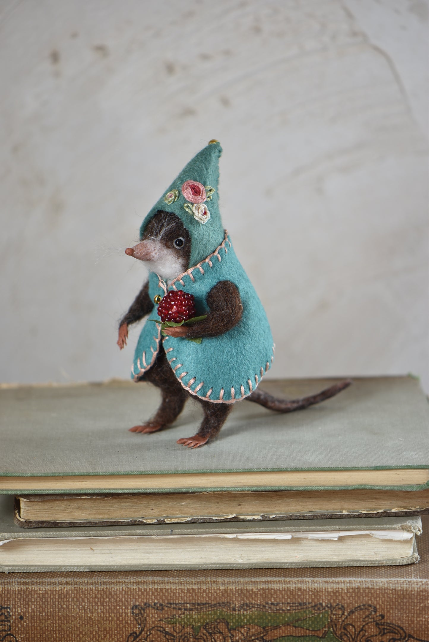 Little Hooded Shrew- Rustles from the meadow Limited Edition of 6