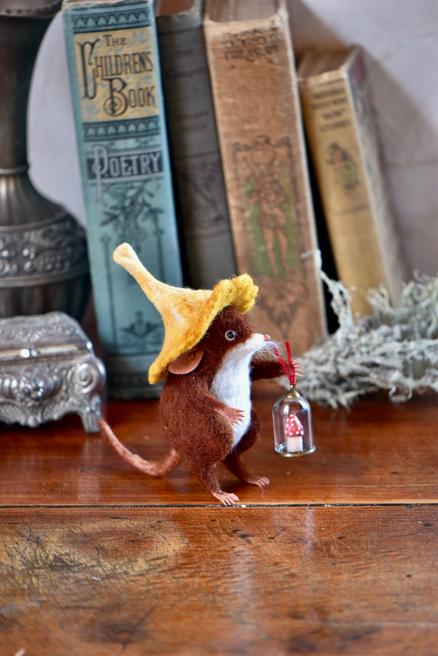 Little Mouse with Chanterelle Hat- Rustles from the meadow Limited Edition