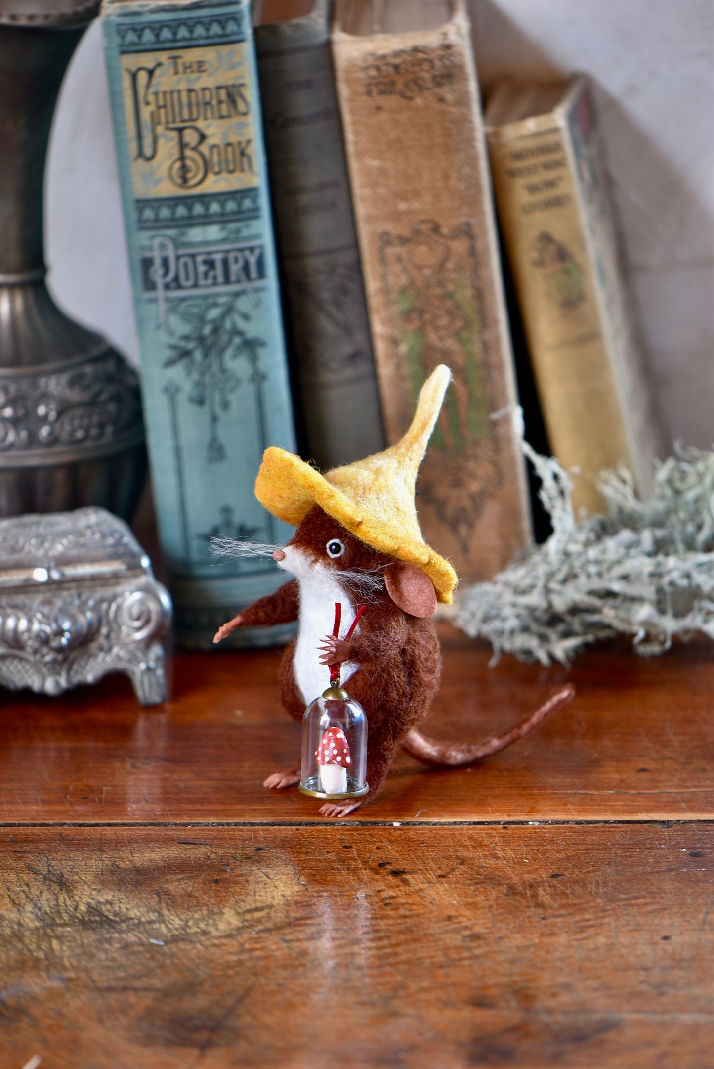 Little Mouse with Chanterelle Hat- Rustles from the meadow Limited Edition