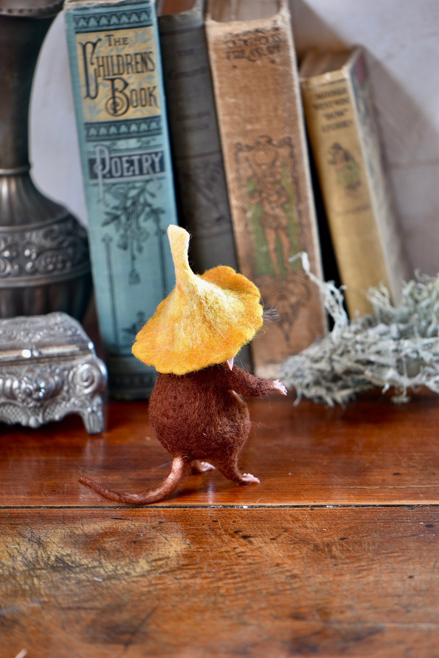 Little Mouse with Chanterelle Hat- Rustles from the meadow Limited Edition