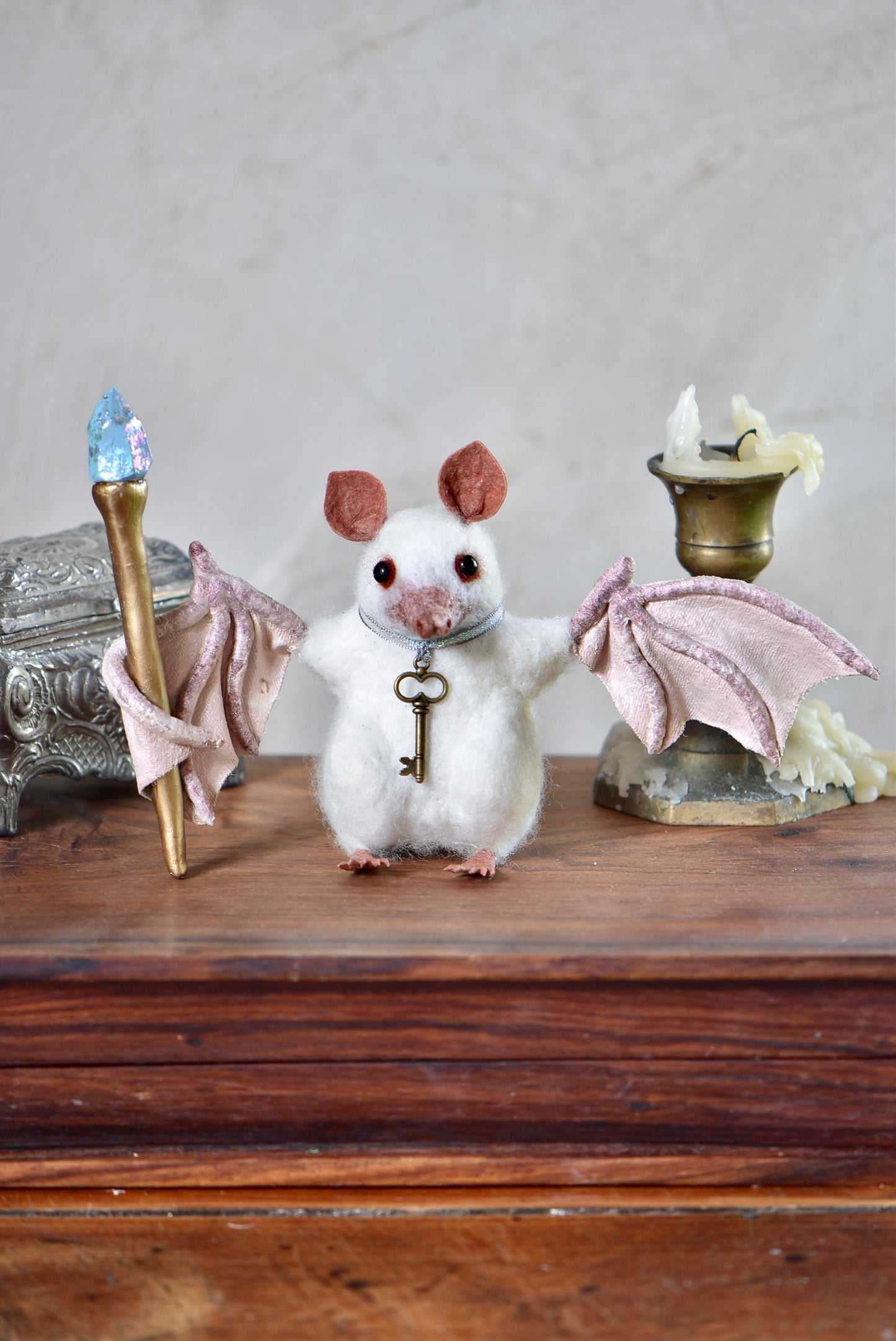 LAST ONE! Little Wizard Bat- Rustles from the meadow Limited Edition