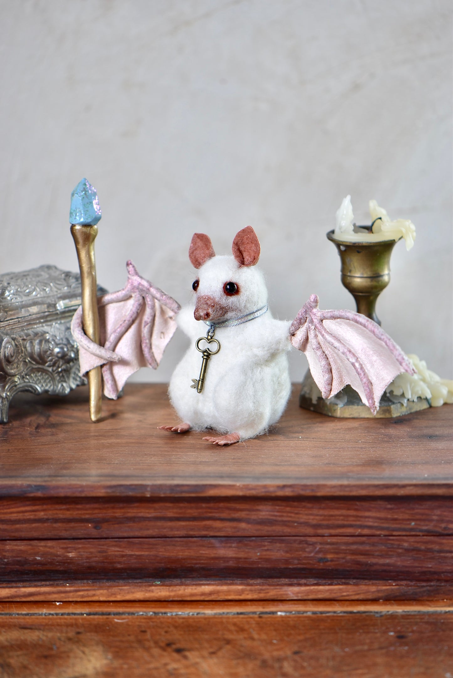 LAST ONE! Little Wizard Bat- Rustles from the meadow Limited Edition