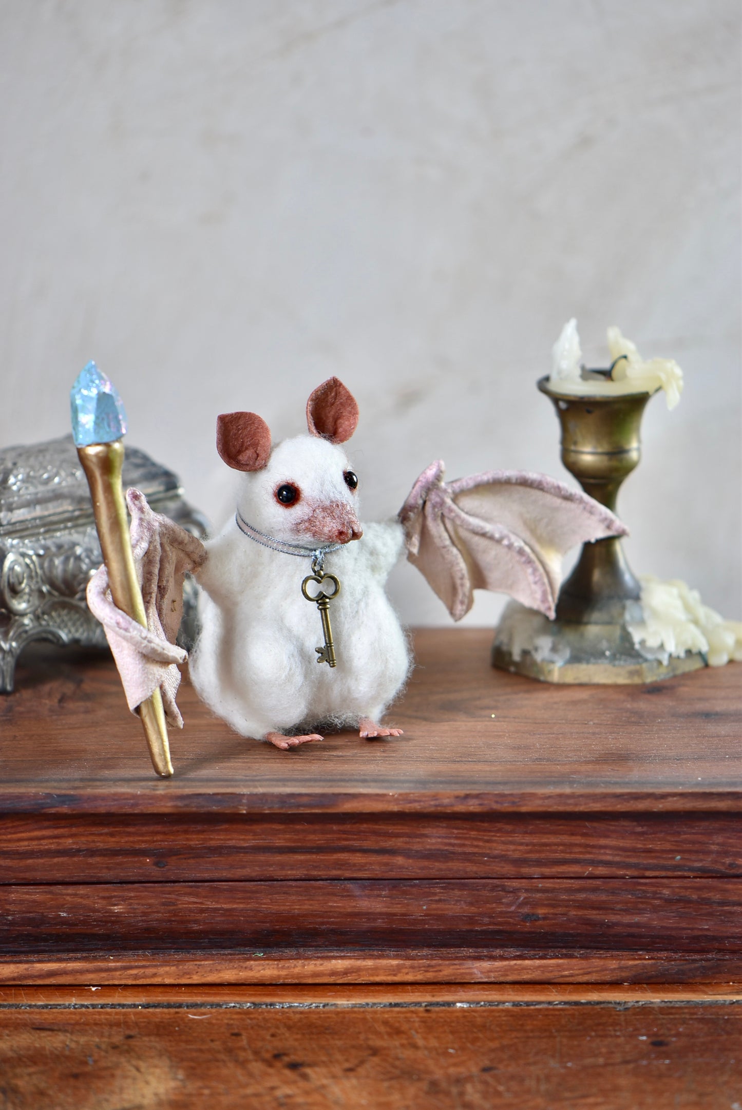 LAST ONE! Little Wizard Bat- Rustles from the meadow Limited Edition