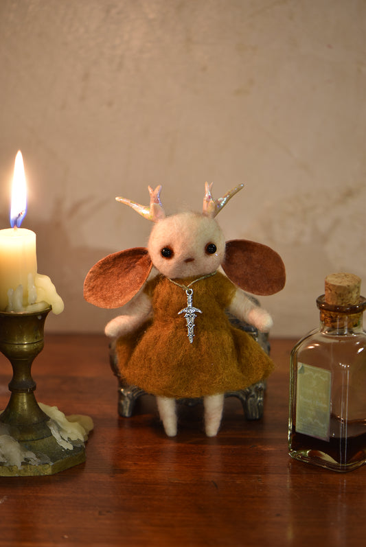 OOAK Little Morthling- Rustles from the meadow Limited Edition