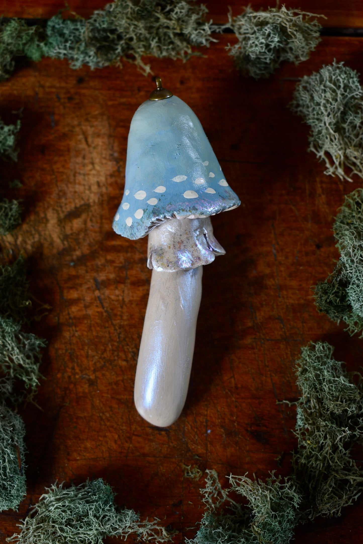 MUSHROOM ORNAMENT - By rustles from the meadow