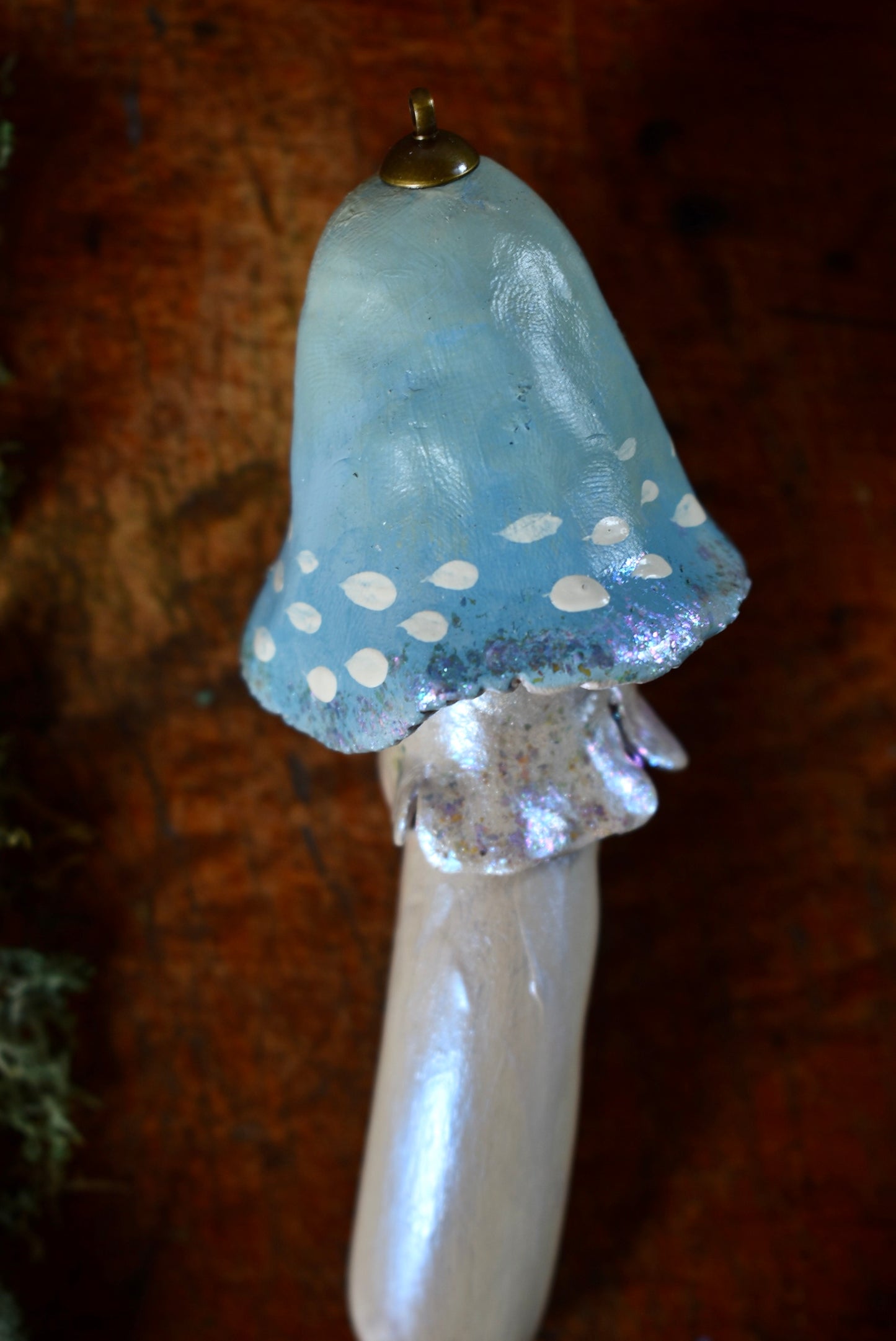 MUSHROOM ORNAMENT - By rustles from the meadow