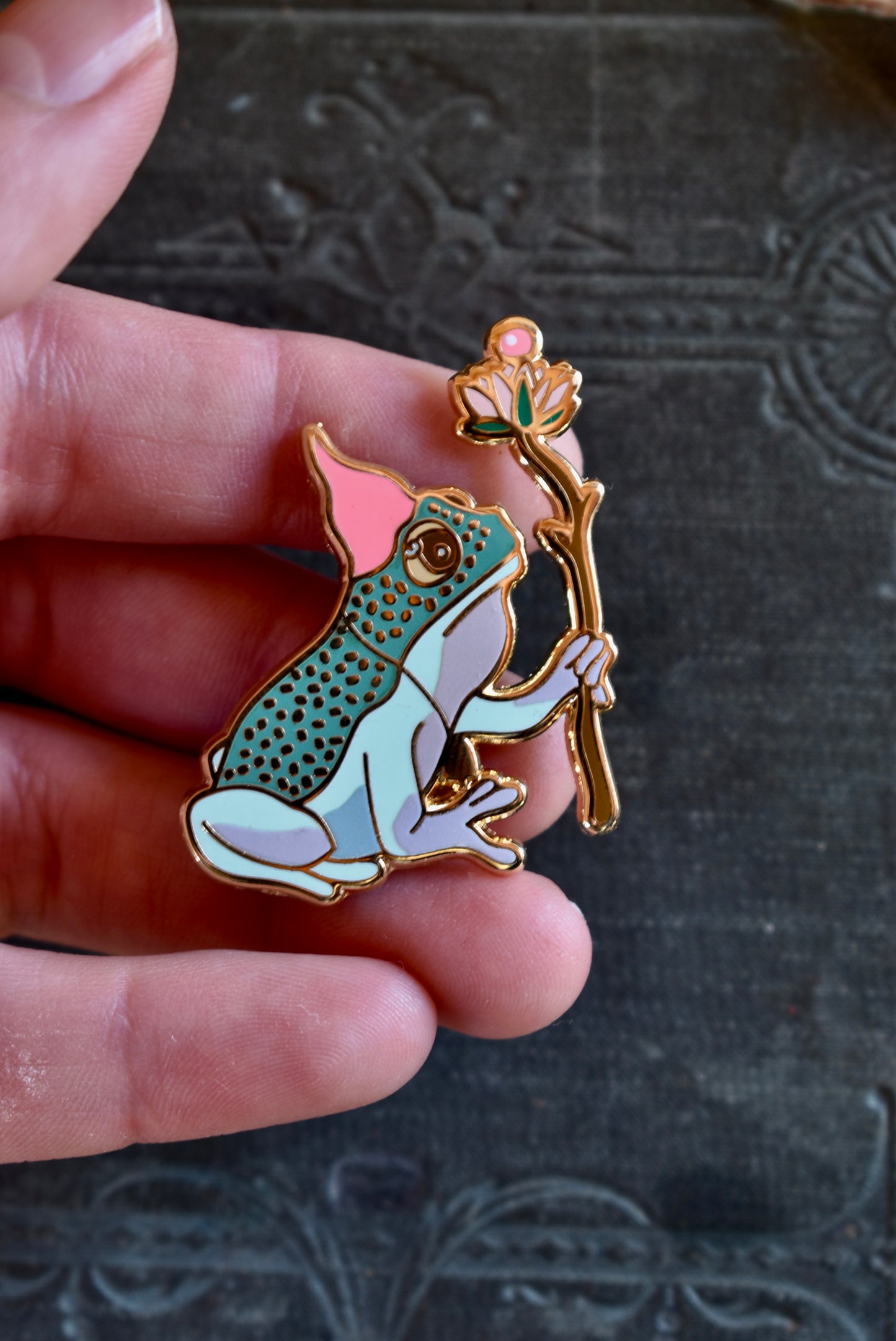 REALM OF LULLABY PIN Marauder Frog