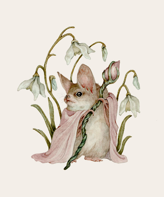 The Marauder Rider- Original Watercolor Illustration