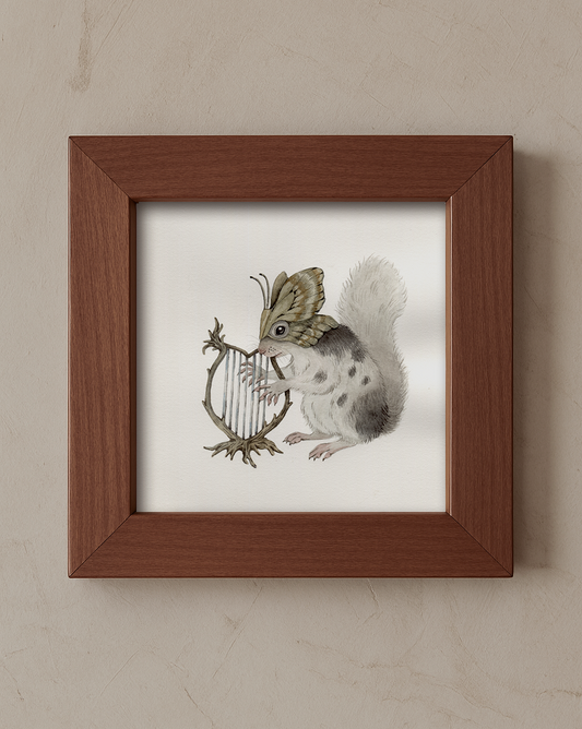 “The Luthier of Leaves” - Original Watercolor Illustration AVAILABLE AUGUST 1ST