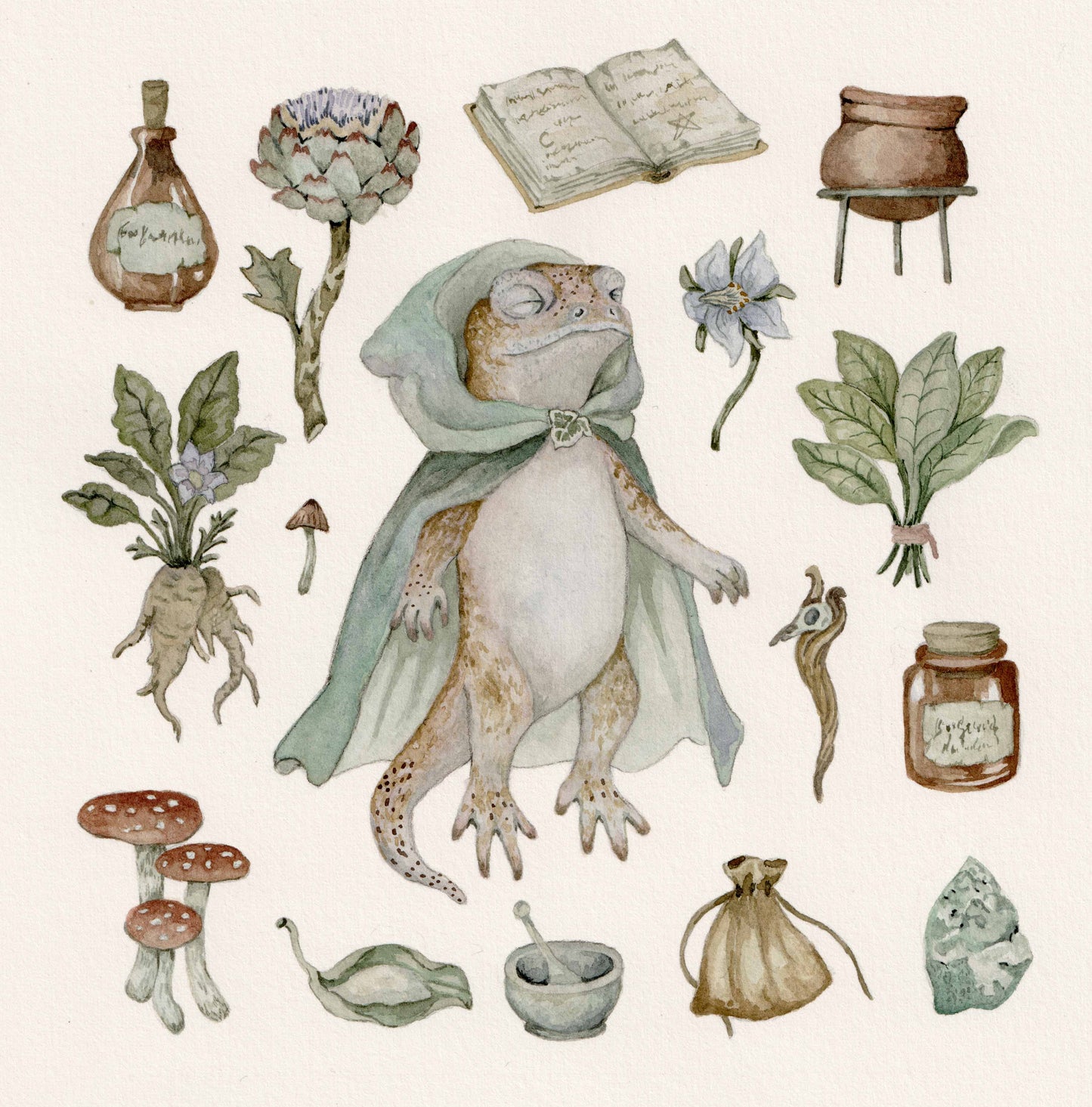 NEW!! Custom Character Illustration - Original Watercolor Illustration